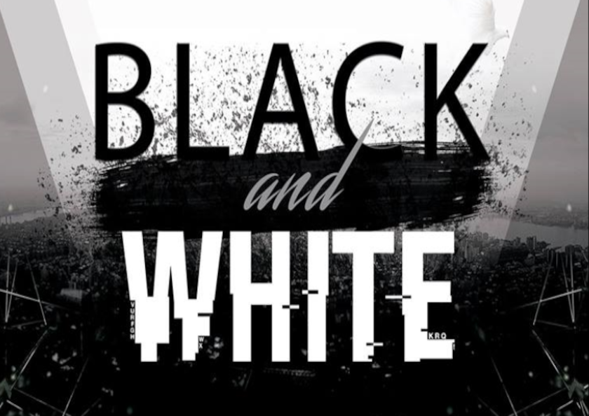 Black & White Salsa Party